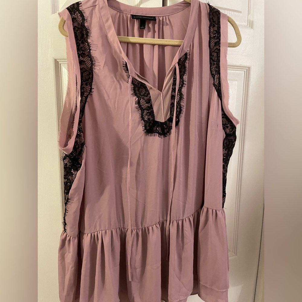 Lavender Blouse Lane Bryant 26w